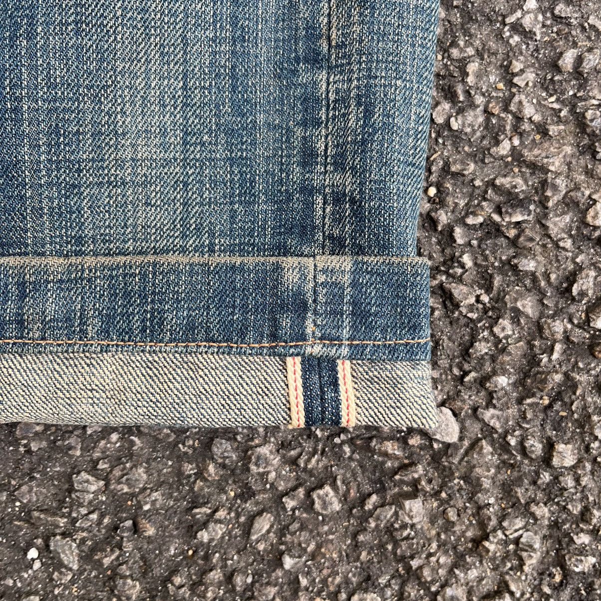 Japanese Brand Japanese Selvedge Denim Rusty Distressed Red Line Jeans Size US 34 / EU 50 - 3 Thumbnail