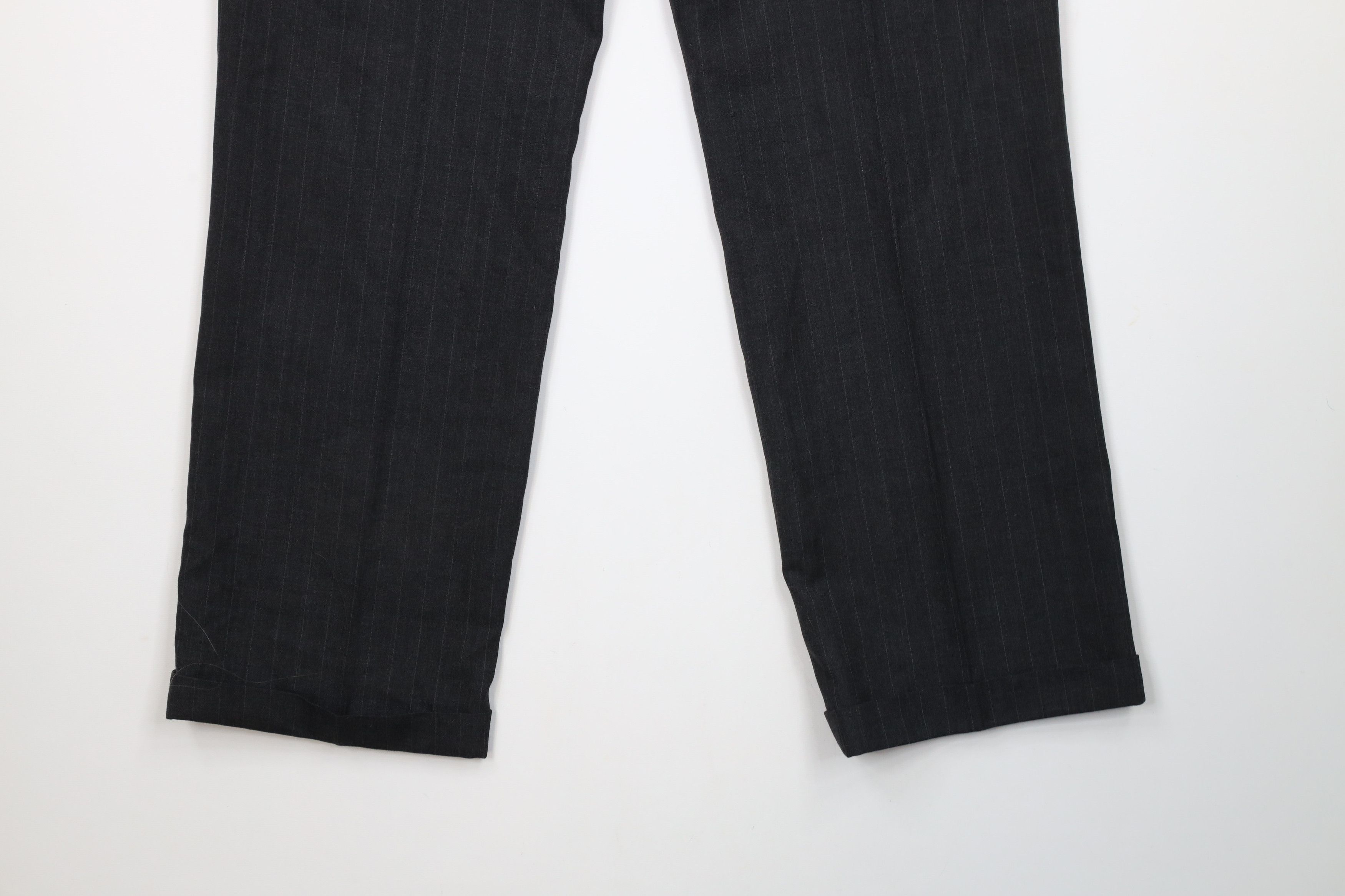 Vintage Vintage 70s Streetwear Pleated Cuffed Wide Leg Chino Pants Size US 36 / EU 52 - 11 Thumbnail