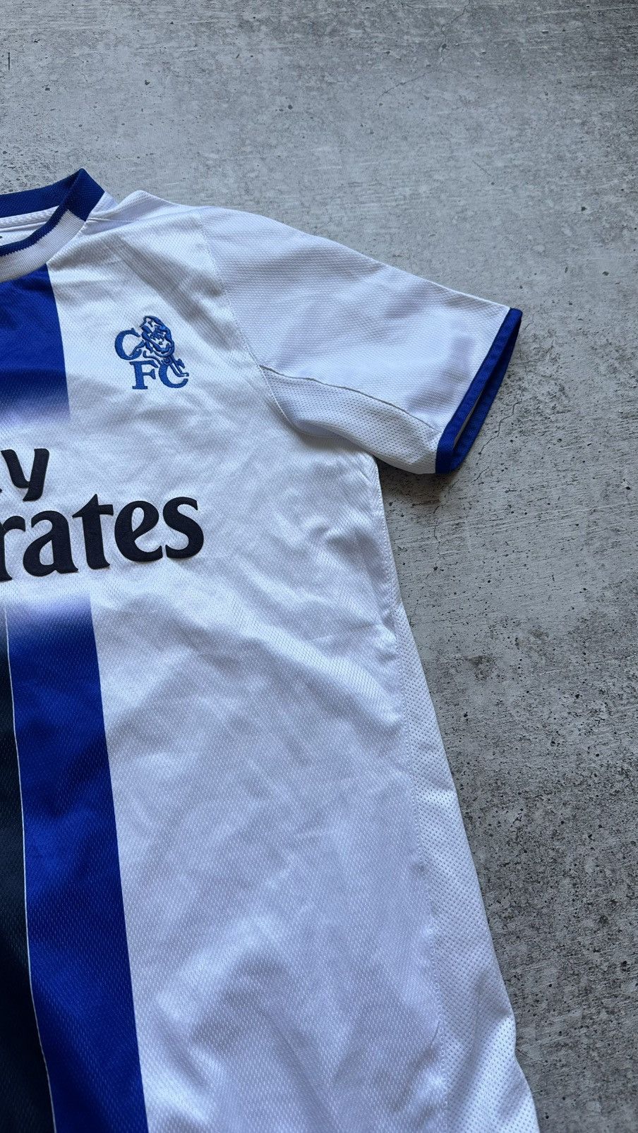 Umbro 2004/05 Umbro Chelsea FC Drogba Match Worn Vintage Jersey Size US L / EU 52-54 / 3 - 7 Thumbnail