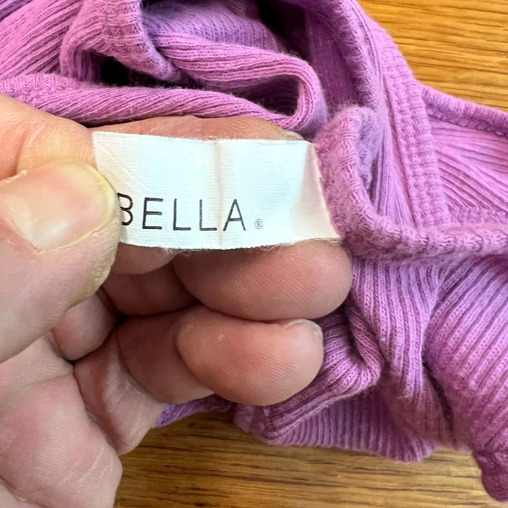 Bell Bella Tank Purple Graphic Print Activewear Women L Shirt Size L / US 10 / IT 46 - 7 Thumbnail