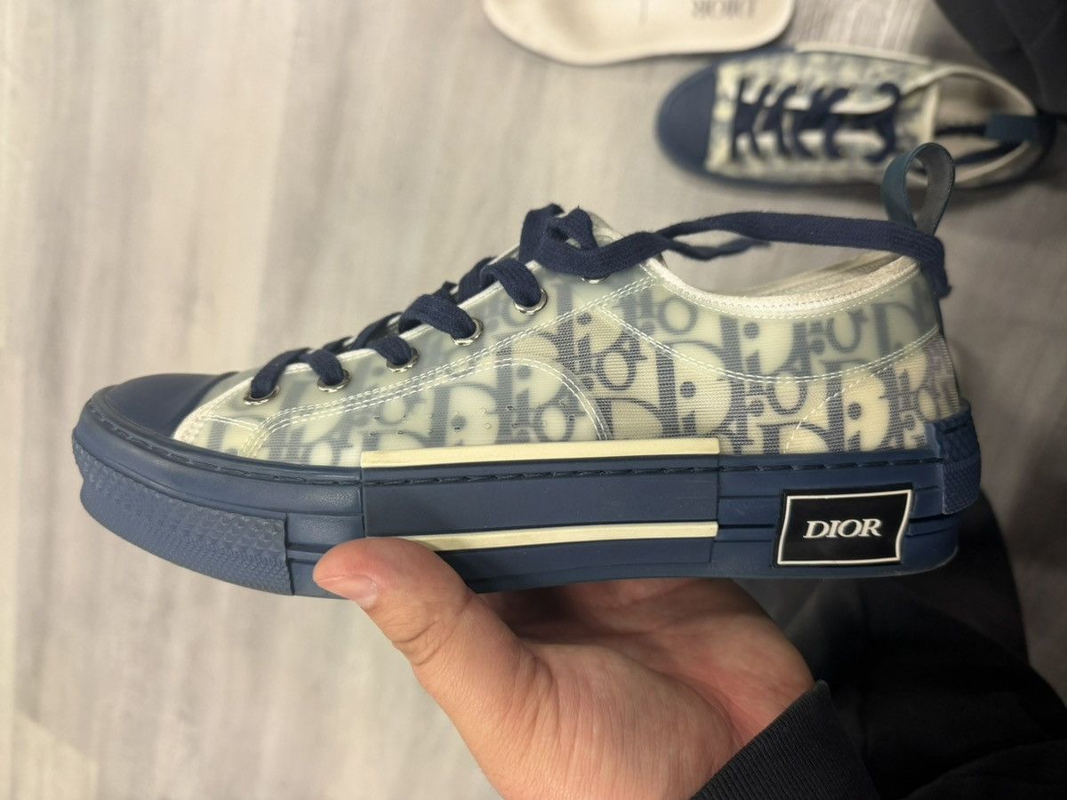 Dior Dior B23 Low Oblique Blue Size US 7 / EU 40 - 8 Thumbnail