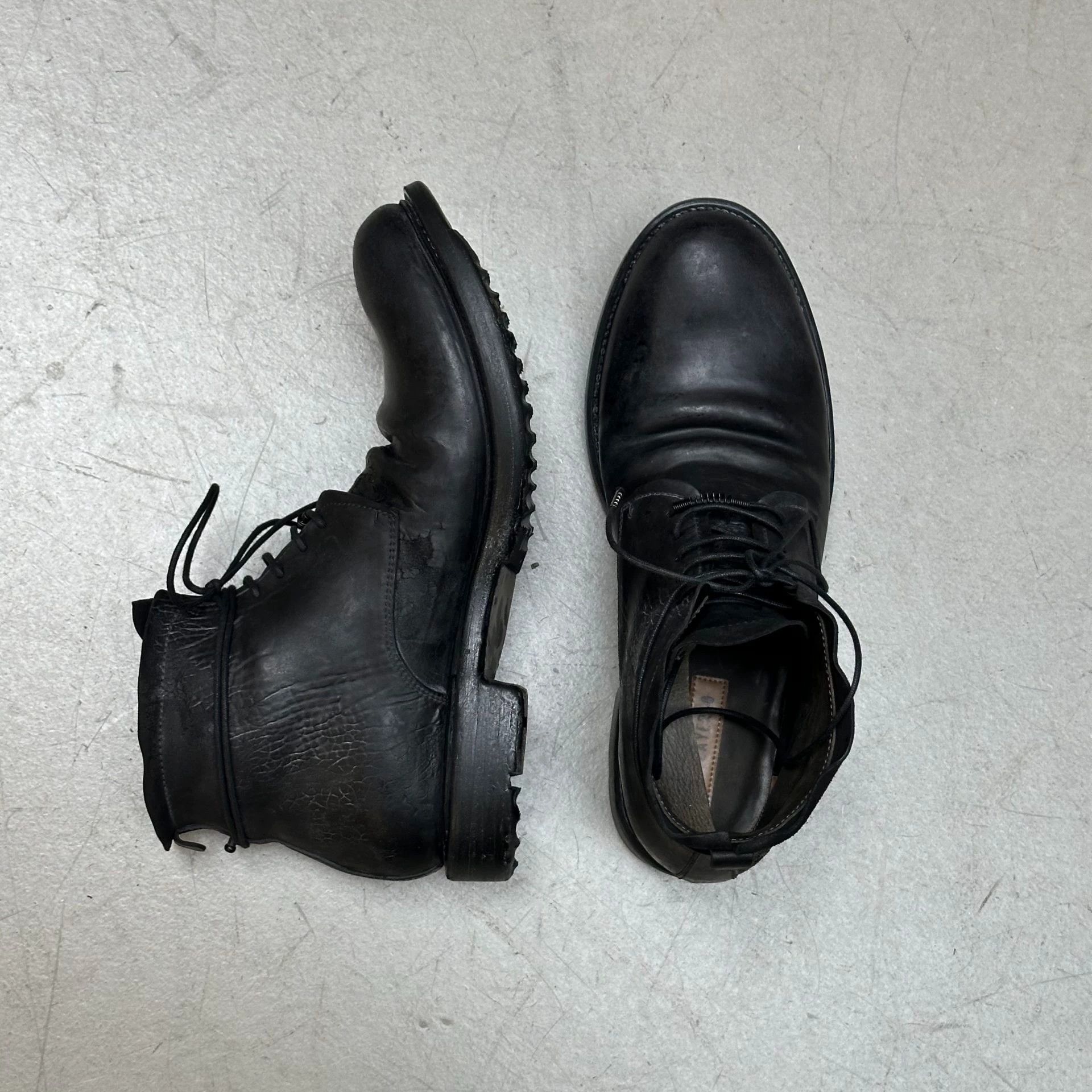 Layer-0 Layer 0 Distressed Horsehide V-sole Boots 42-43 Size US 9 / EU 42 - 4 Thumbnail