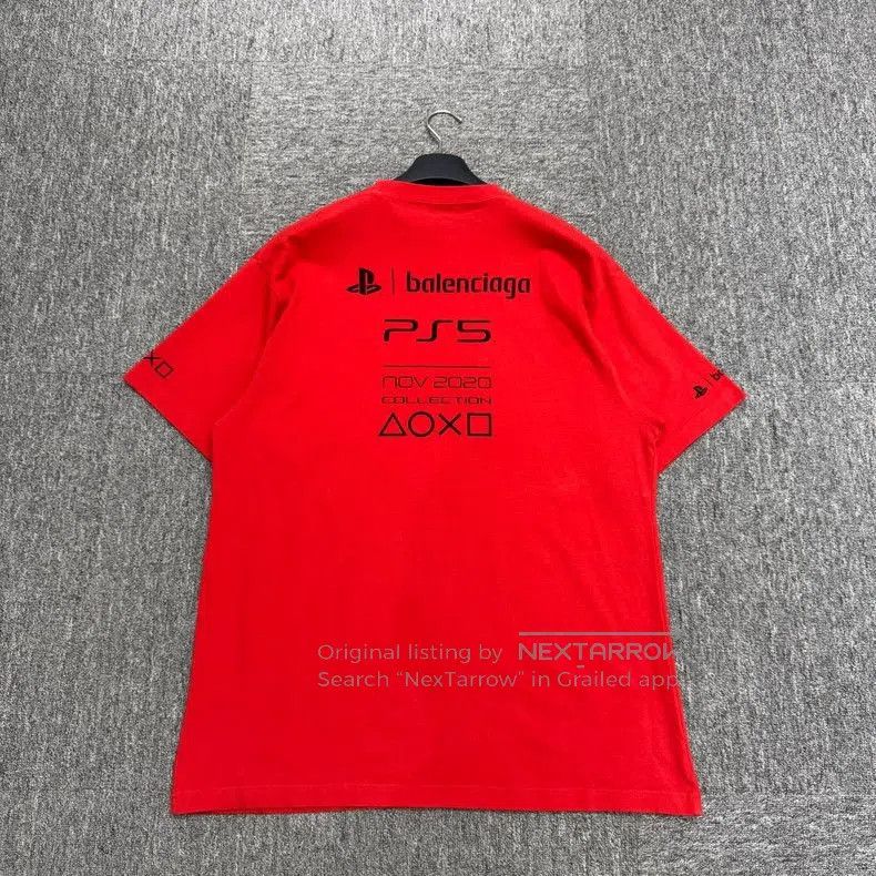 Balenciaga Balenciaga PS5 Collaboration Print T-shirt. Size US XXS / EU 40 - 2 Thumbnail