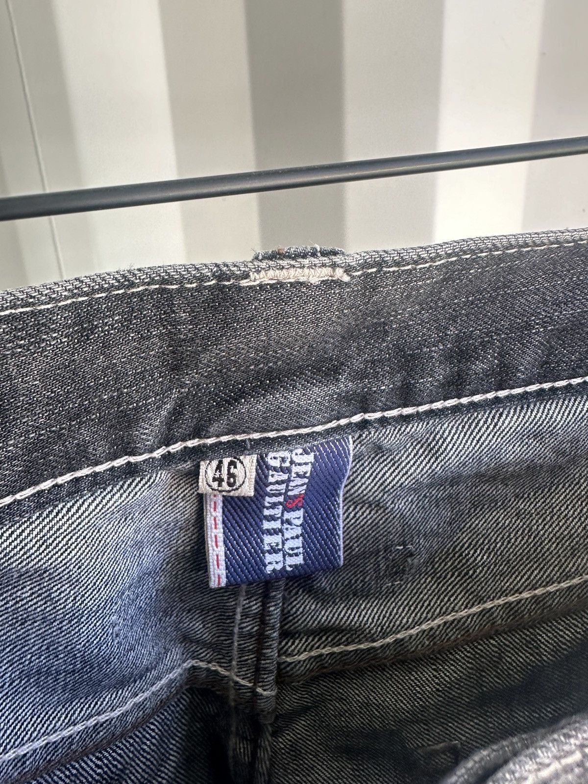 Jean Paul Gaultier Adjustable Hook Denim Size US 30 / EU 46 - 7 Thumbnail