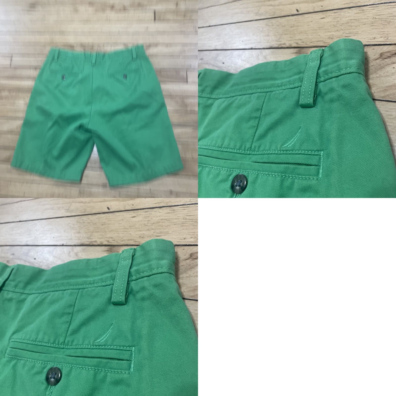 Nautica Nautica Shorts Men 32W Bright Green Deck Shorts Flat Chino Yachty Beach 32x9 Size US 32 / EU 48 - 10 Thumbnail