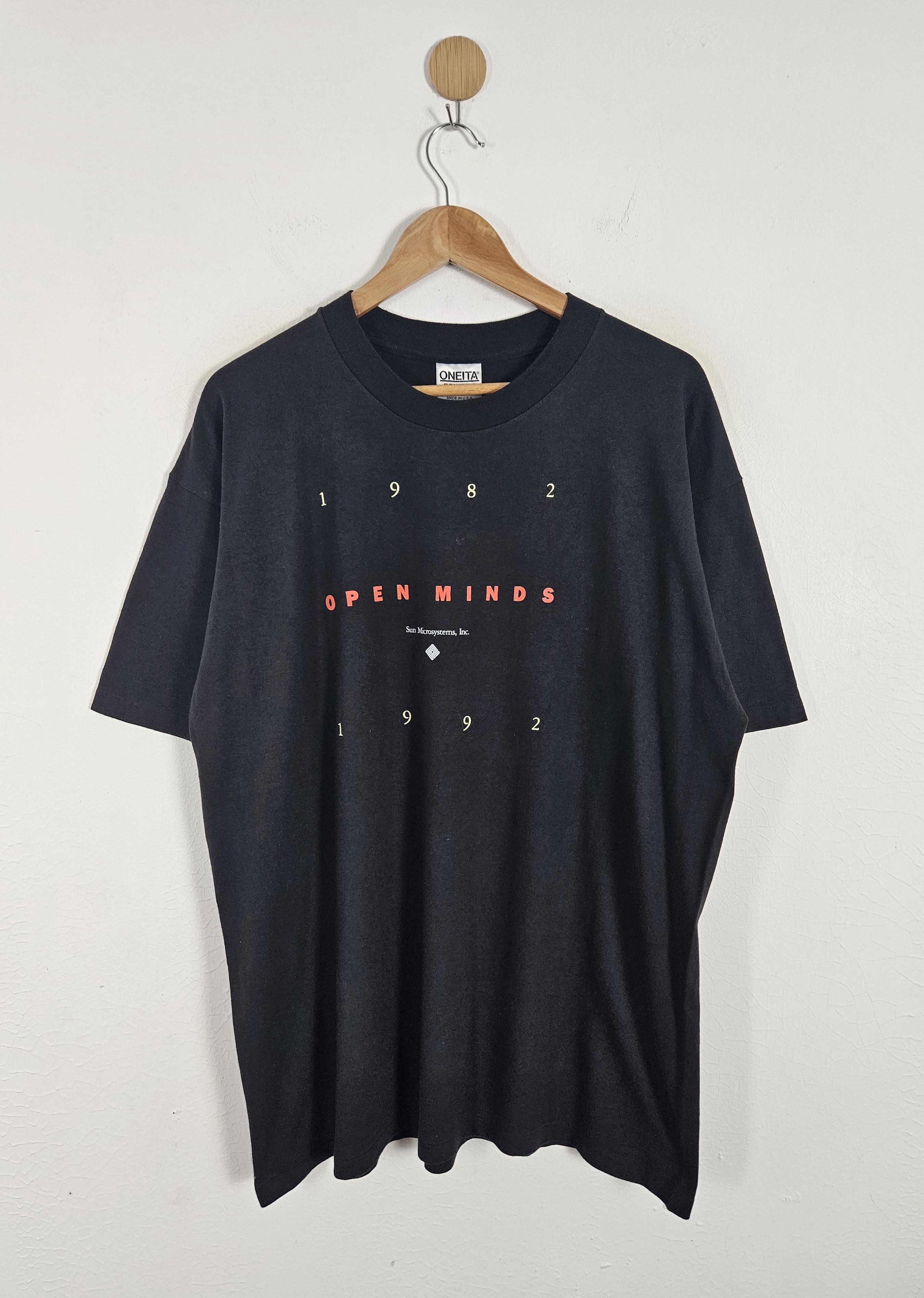 Vintage 90s Java Logo Sun Microsystems Made in USA Graphic T