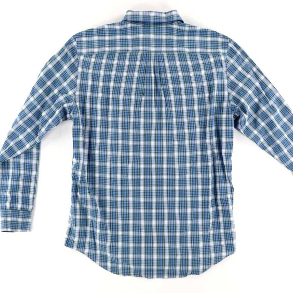 Vineyard Vines Vineyard Vines Cotton Plaid Long Sleeve Button Down Shirt Teal Mens S Murray Classic Fit Size US S / EU 44-46 / 1 - 4 Thumbnail