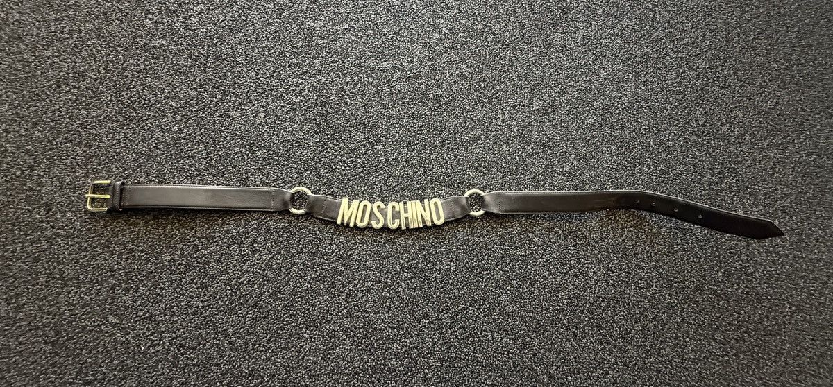 Moschino Vintage Moschino Belt Size 32 - 2 Thumbnail