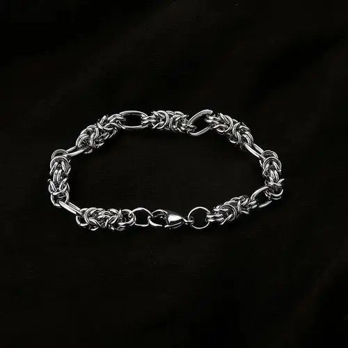 Jewelry Takako x Rena Silver Titanium Men's Vintage Bracelet Size ONE SIZE - 4 Thumbnail