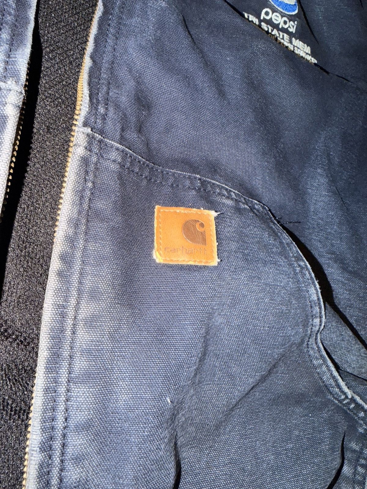 Carhartt Carhartt J25 MOT Pepsi Blue Navy Active Hooded Jacket Large Size US L / EU 52-54 / 3 - 7 Thumbnail