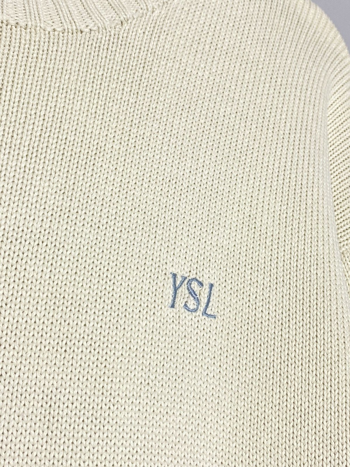 Yves Saint Laurent Vintage YSL Yves Saint Laurent Knit Sweater Size US L / EU 52-54 / 3 - 7 Thumbnail