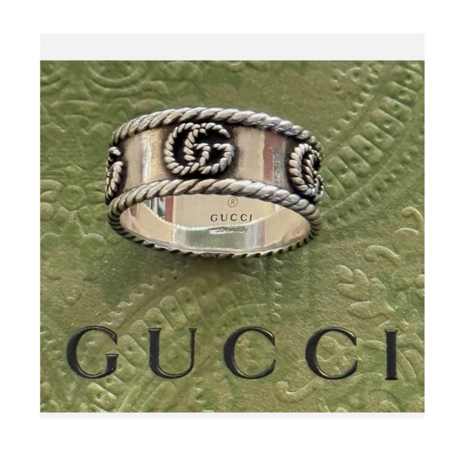 Gucci Gucci Marmont GG Ring with snake | Grailed