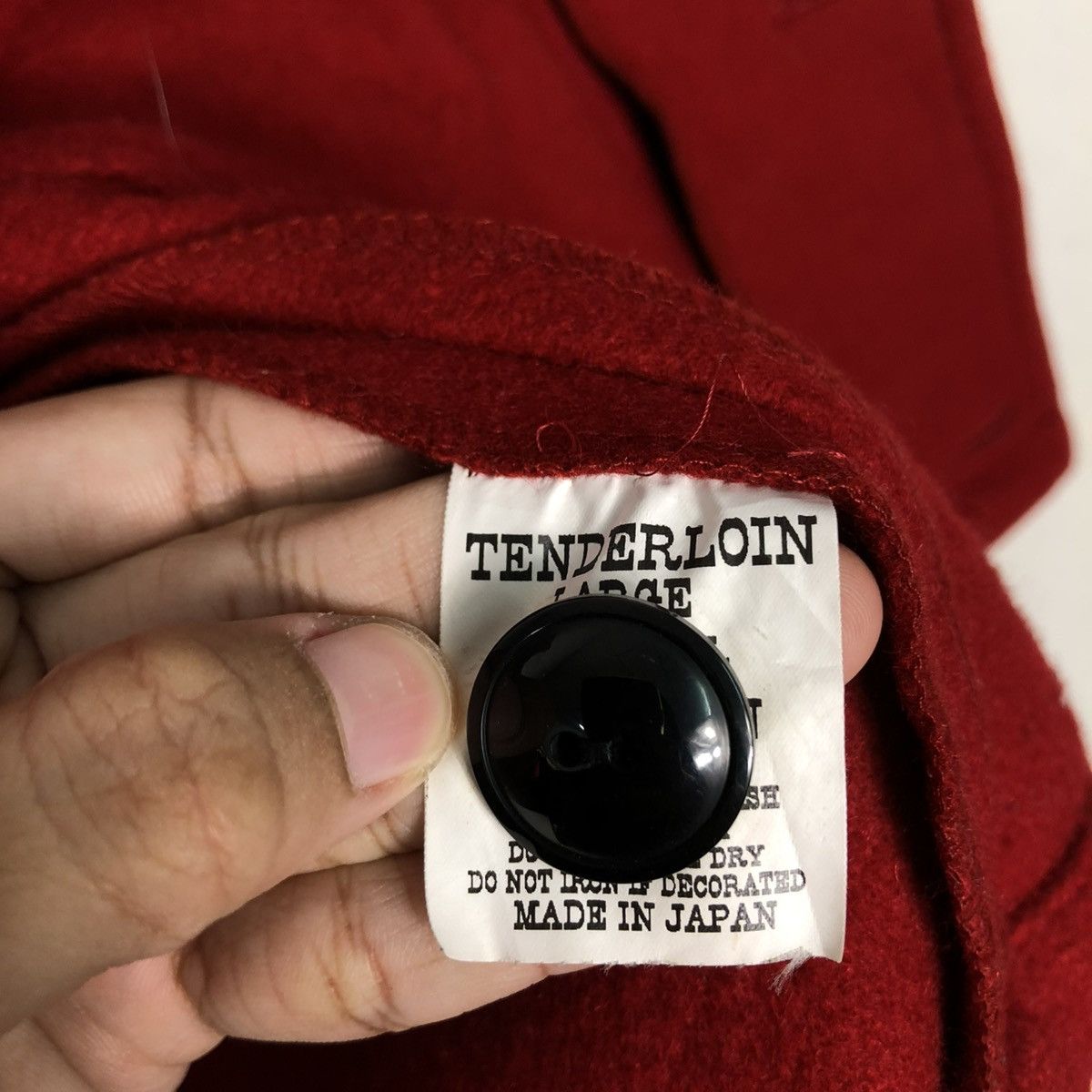 Tenderloin 🔥RICH RED VINTAGE WOOL WORKER JACKET TENDERLOIN Size US L / EU 52-54 / 3 - 21 Thumbnail