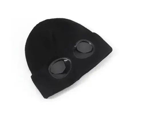 Designer × Hypebeast Black Brimless hat with goggles Size ONE SIZE - 2 Thumbnail