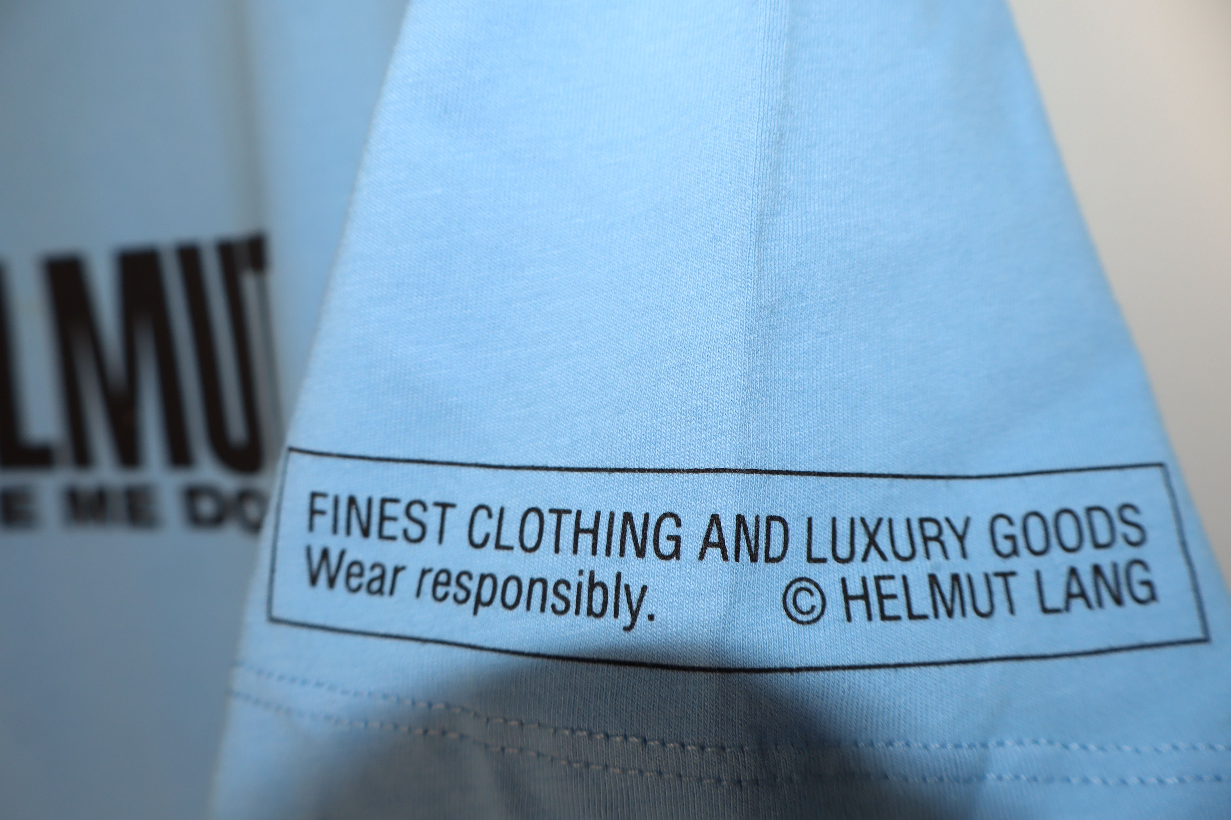 Helmut Lang Helmut made me do it t-shirt Size US L / EU 52-54 / 3 - 6 Thumbnail