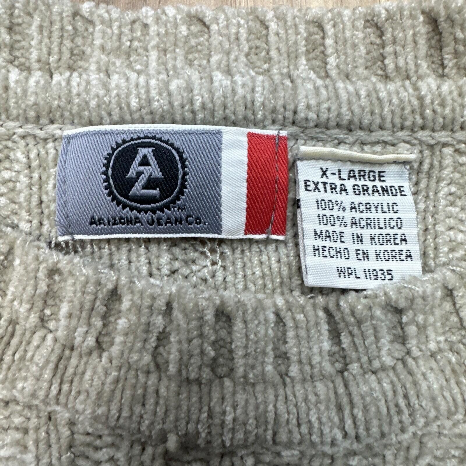 Arizona Jean Co. Arizona Jean Co Acrylic Tan Sweater XL Size XL / US 12-14 / IT 48-50 - 3 Thumbnail