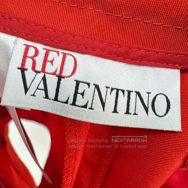 Other Valentino Red Cotton Logo Women's Shorts . Size 41" - 5 Thumbnail