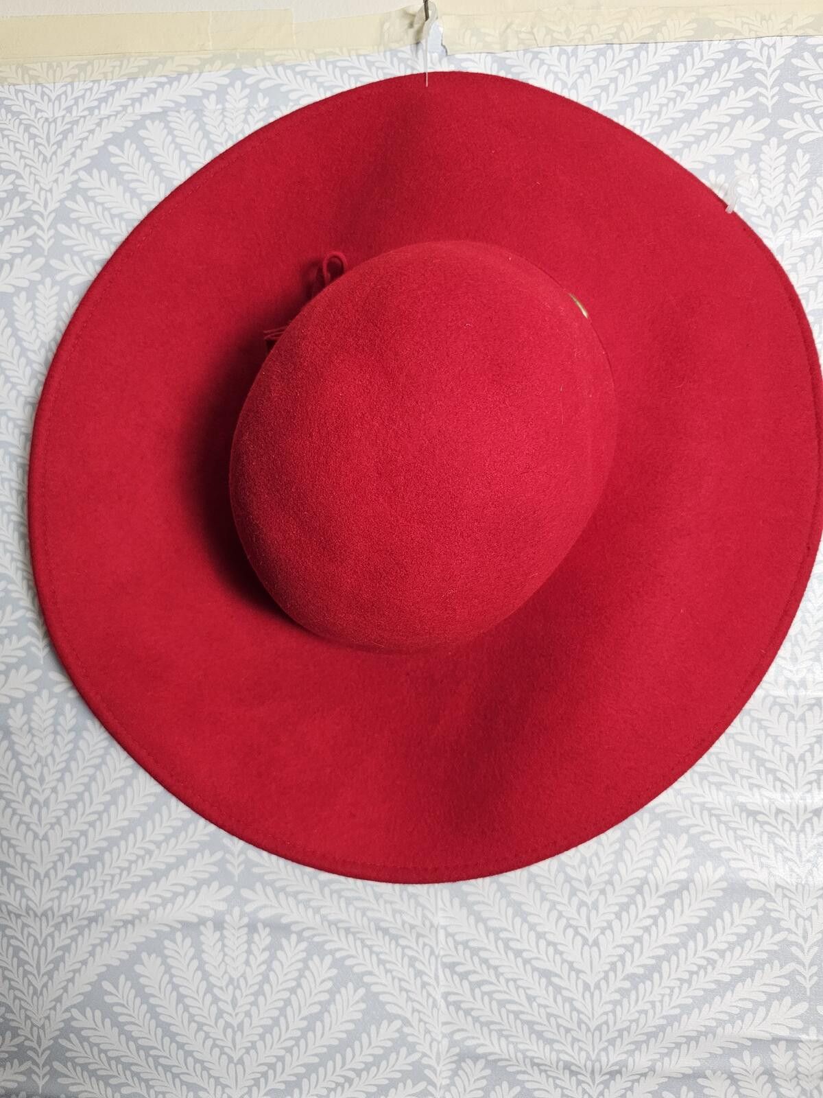 Black Scale NWT Scala Hat Red Womens One Size Wool Handmade Size ONE SIZE - 1 Thumbnail