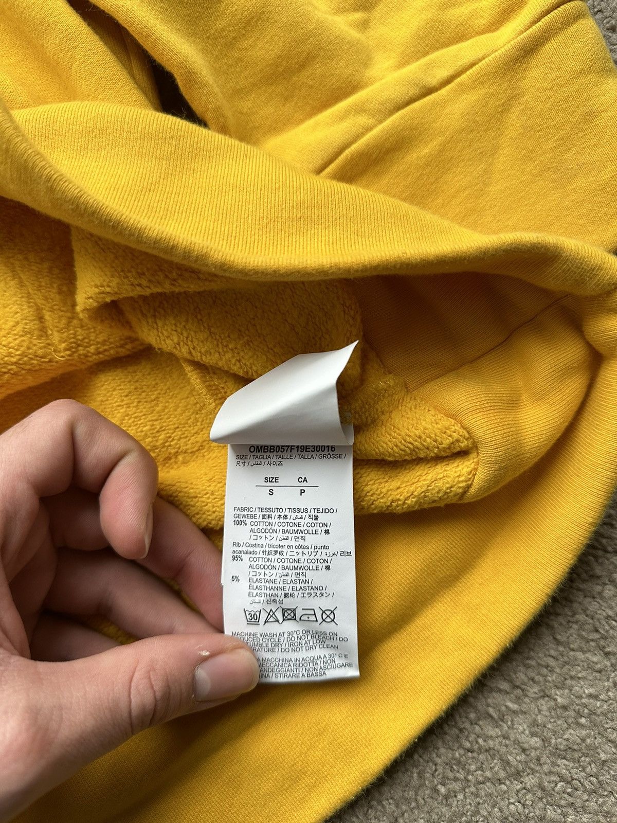 Off-White Off White Y013 industrial hoodie Size US S / EU 44-46 / 1 - 5 Thumbnail