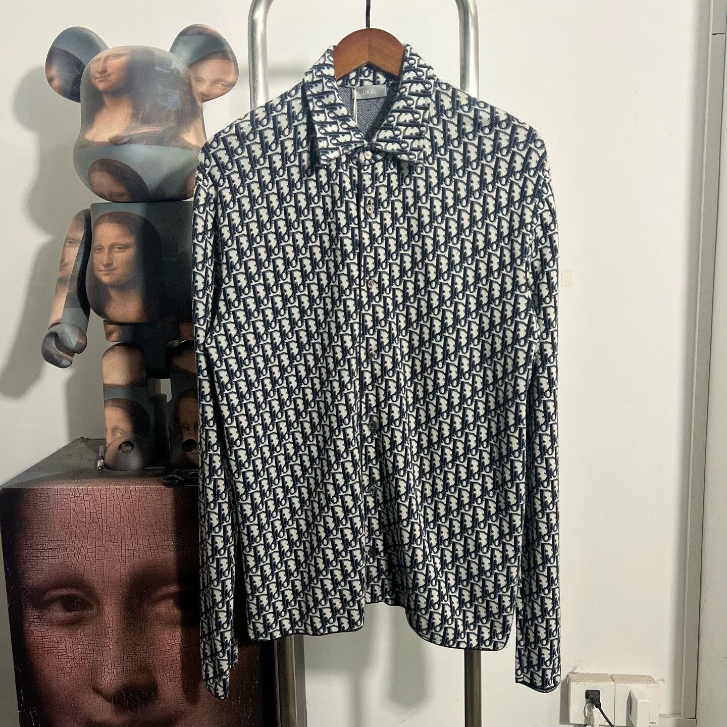 Dior dior printed knit long sleeve shirt Size US M / EU 48-50 / 2 - 1 Thumbnail
