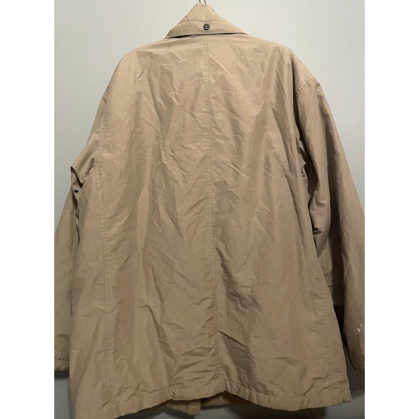 Polo Ralph Lauren VTG Polo Ralph Lauren Mens Jacket Hooded Full Zip Khaki Beige L Size US L / EU 52-54 / 3 - 7 Thumbnail