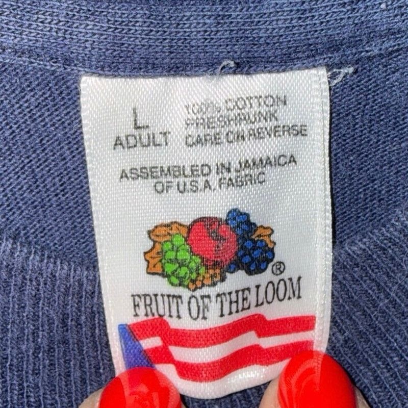 Fruit Of The Loom Vintage Taz Looney Tune USA Tee Size US XL / EU 56 / 4 - 3 Thumbnail
