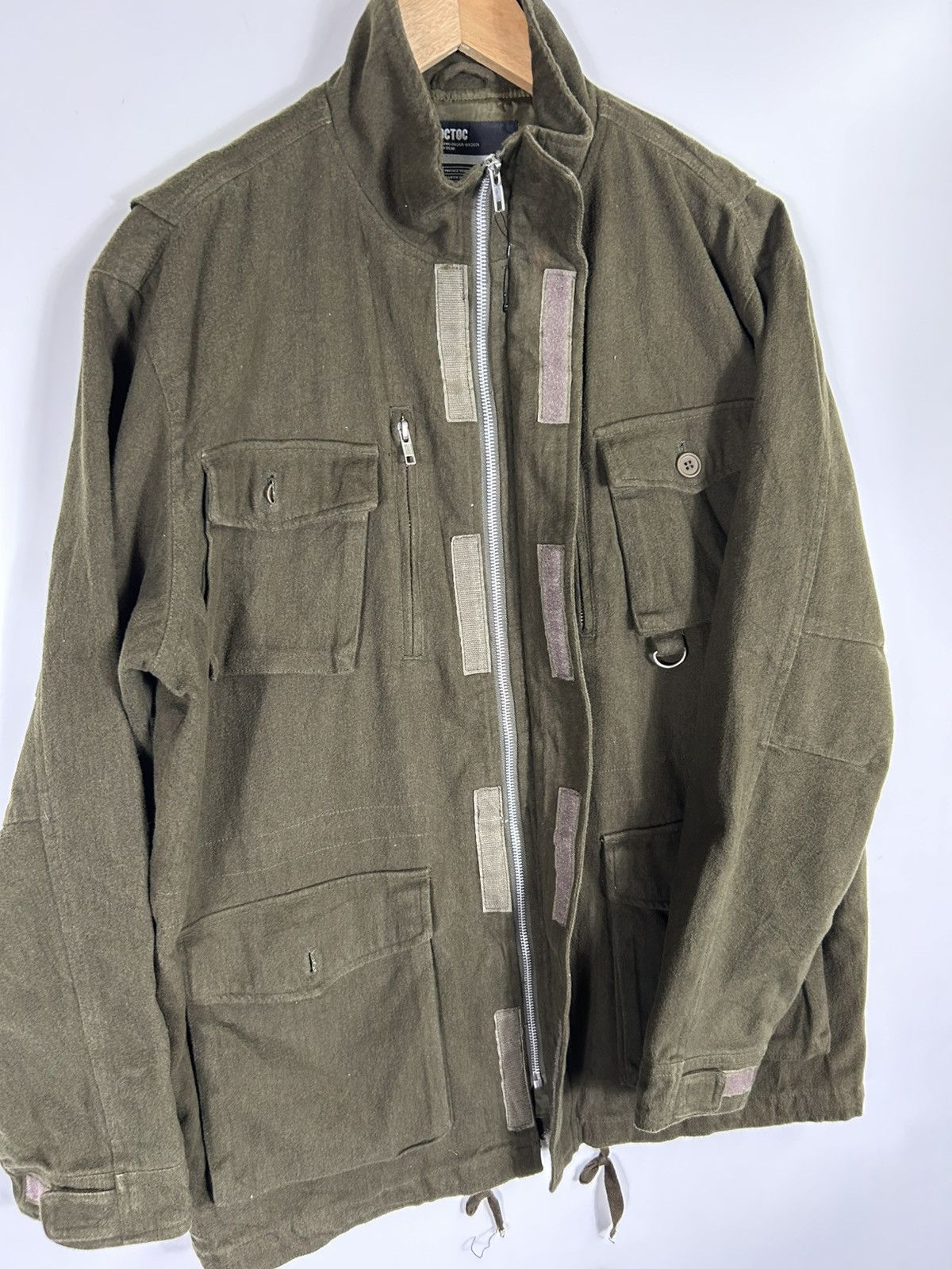 Japanese Brand 🔥TocToc Workwear Military Zipper Jacket Size US M / EU 48-50 / 2 - 10 Thumbnail