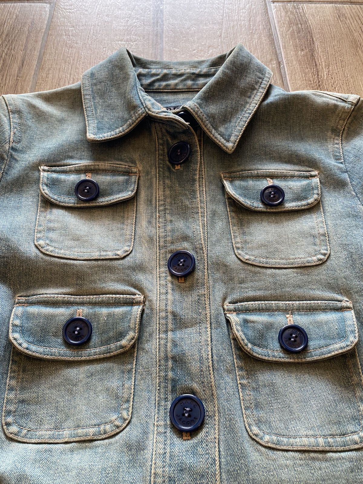 Marc Jacobs Marc Jacobs Denim Dress Size S / US 4 / IT 40 - 5 Thumbnail