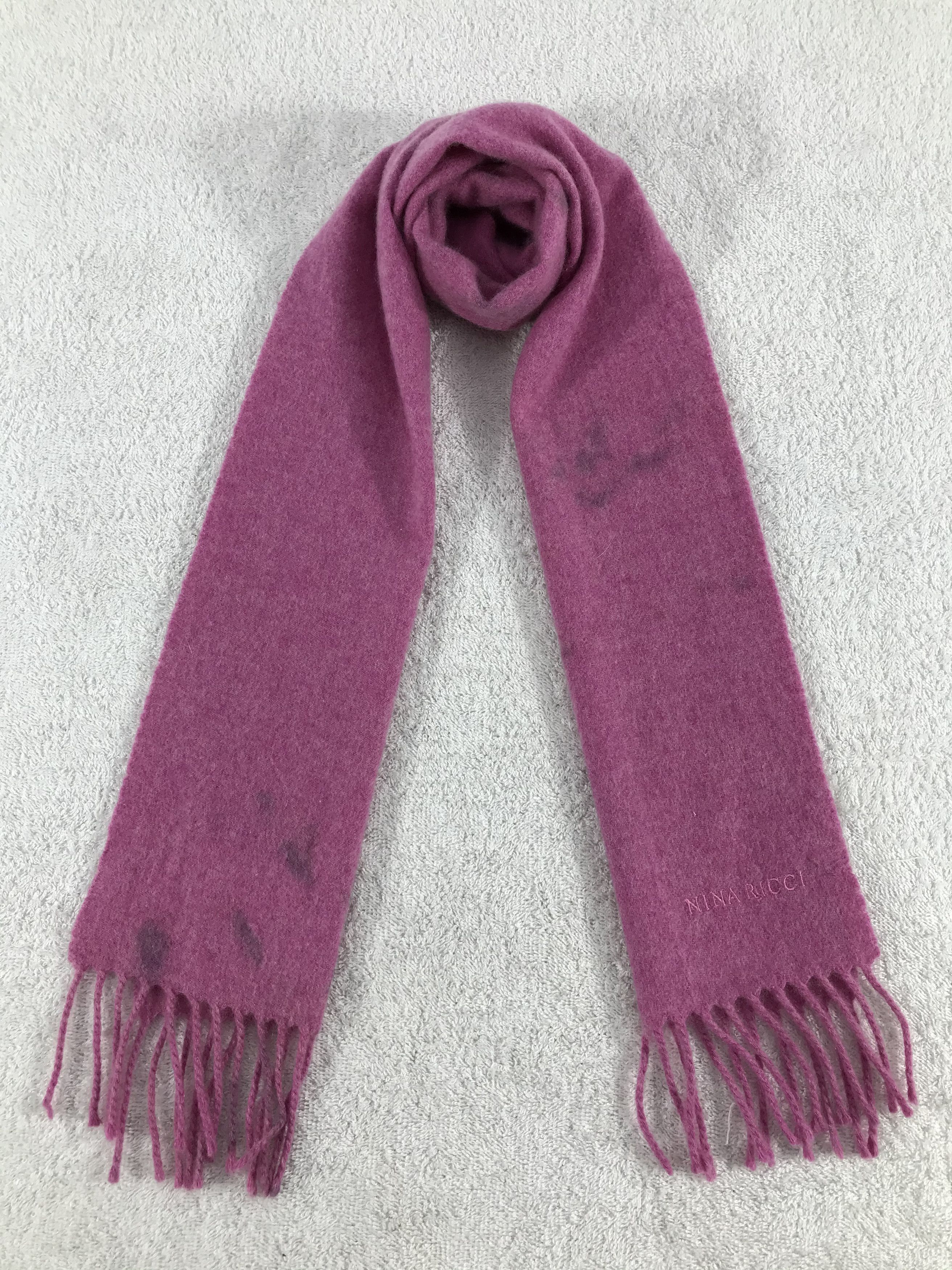 Vintage Nina Ricci Scarf / Muffler / Neckwear - WW1259 Size ONE SIZE - 1 Thumbnail