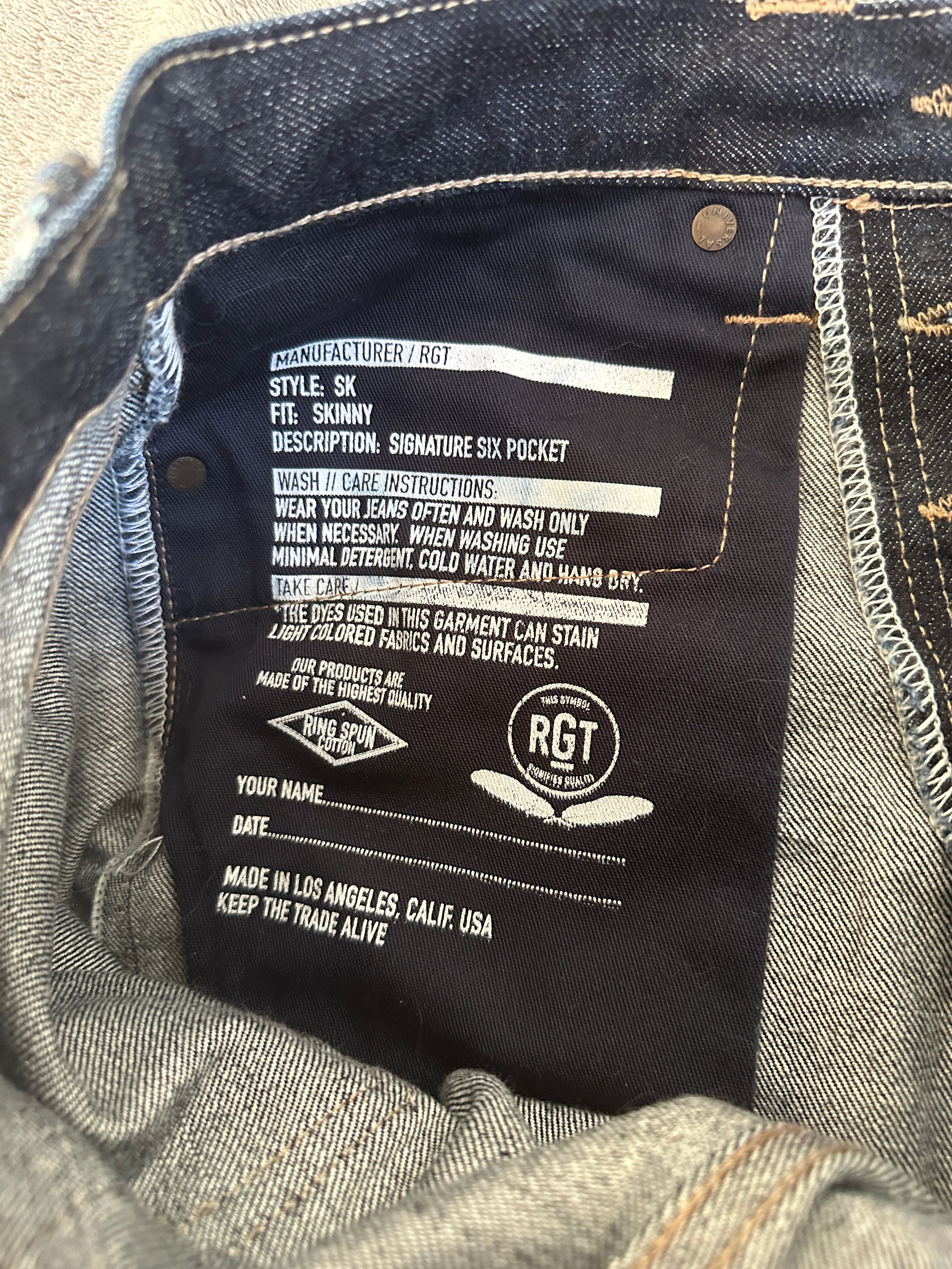 Rogue Territory SK - 15oz Indigo Size US 29 - 6 Thumbnail