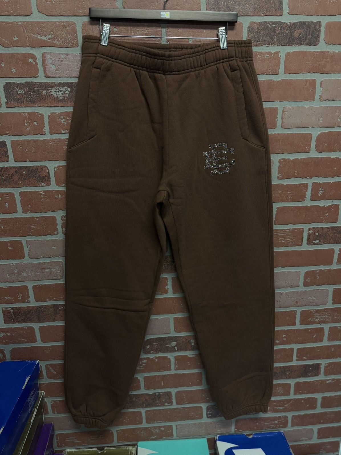 Eric Emanuel × Swarovski Eric Emanuel x Swarovski Sweatpants Size XL (NEW) RARE Size US 34 / EU 50 - 1 Thumbnail