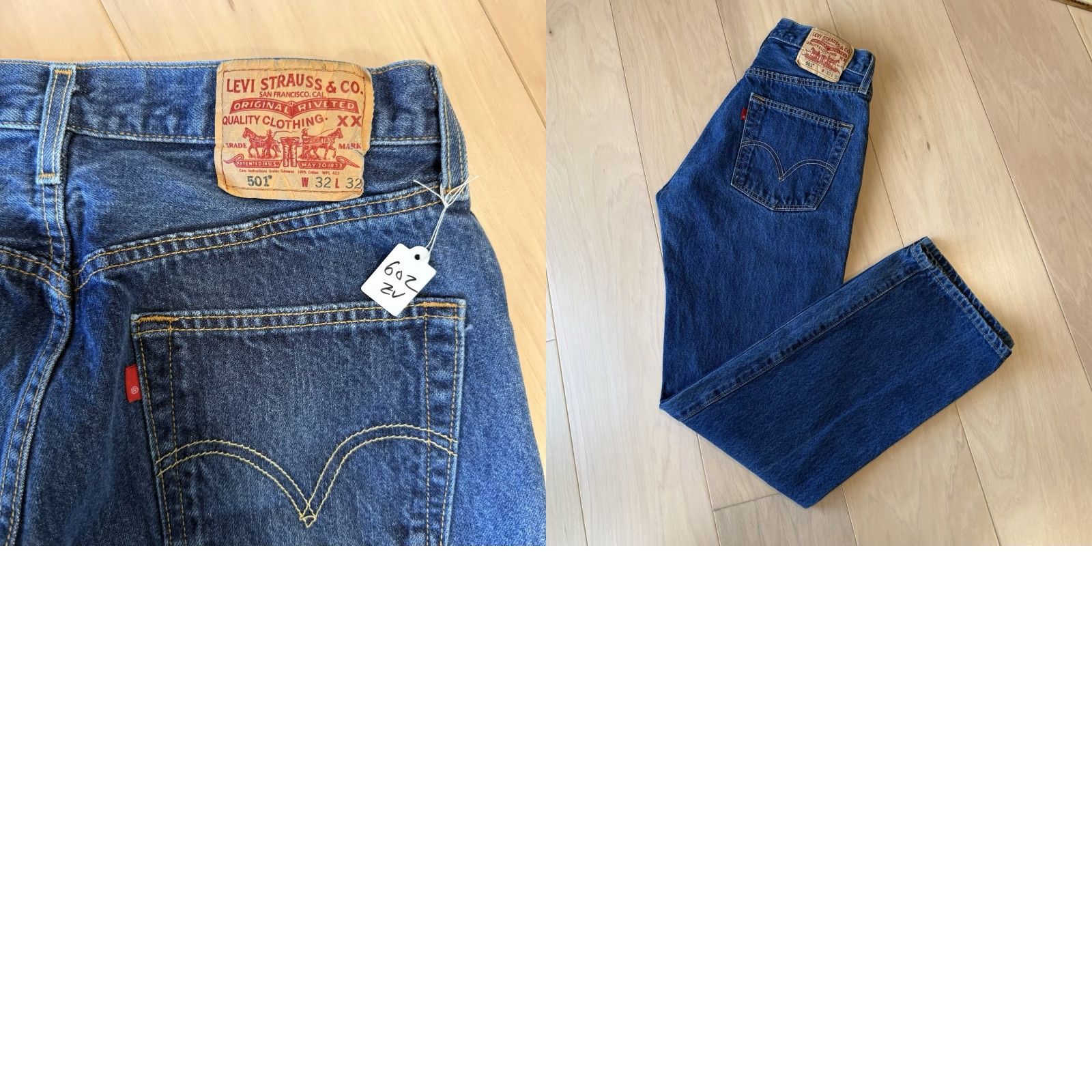 Levi's VINTAGE Levi's 501 Jeans Shirt? Size 30" / US 8 / IT 44 - 9 Thumbnail