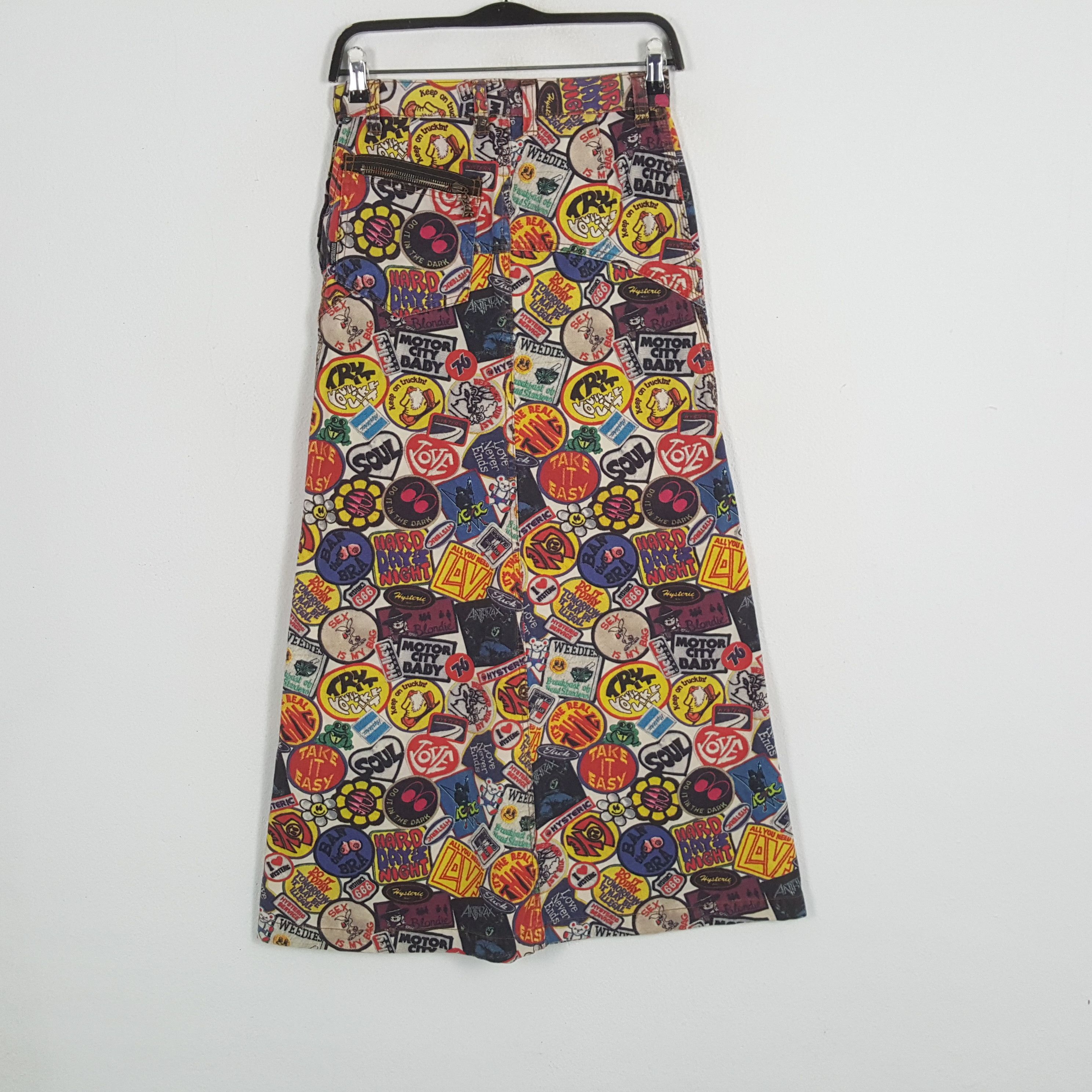 Hysteric Glamour × Japanese Brand × Vintage HYSTERIC GLAMOUR Japanese Brand Rare Design Skirt Size 26" / US 2 / IT 38 - 4 Thumbnail