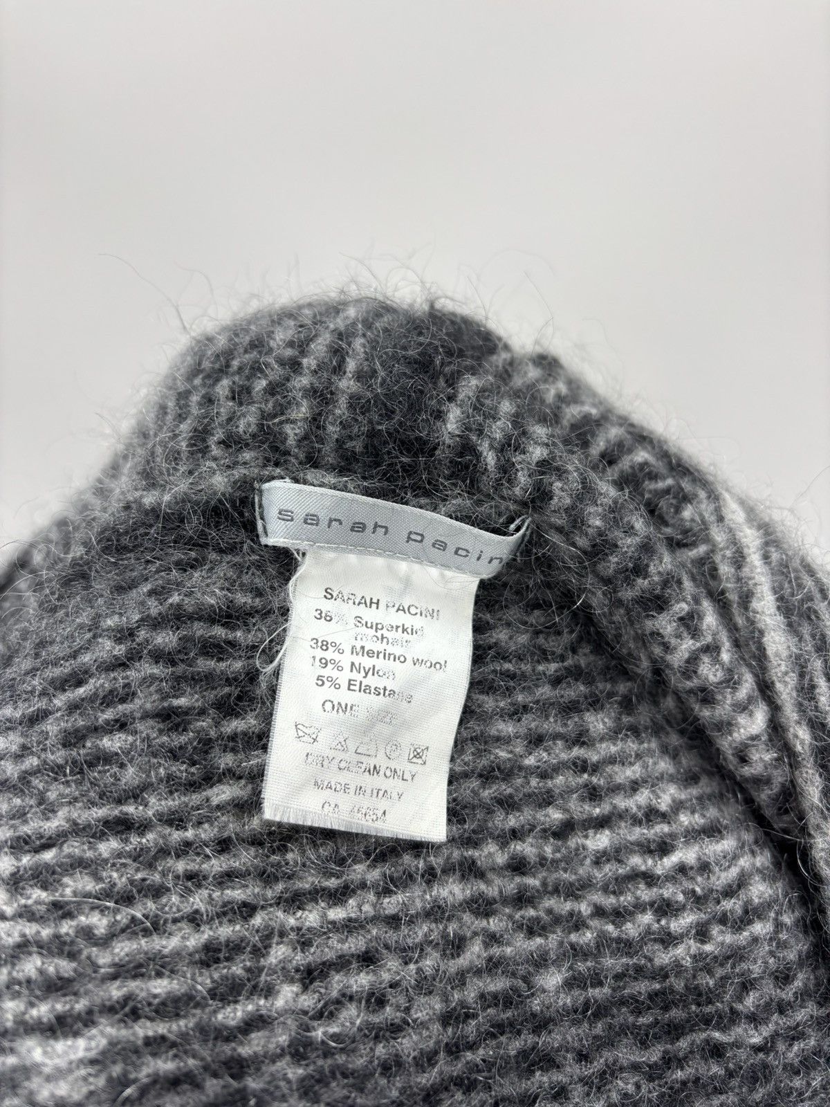 Sarah Pacini Womens cape Sarah Pacini Color Gray Size ONE SIZE - 9 Thumbnail
