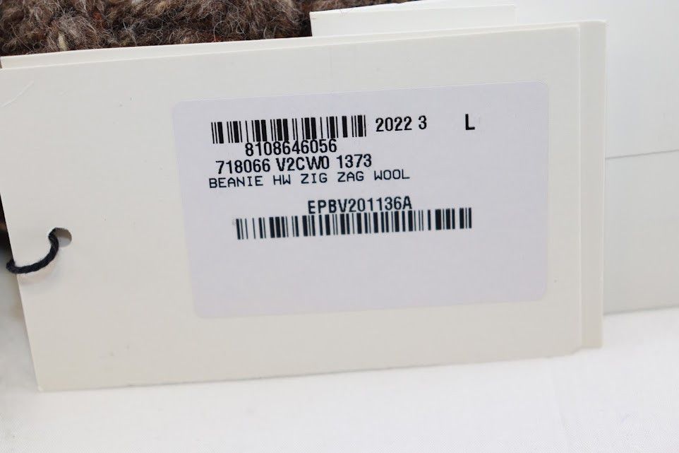 Bottega Veneta o1rshd1 Size: L /Dup / Beanie Cap / Hat HW Zig Zag Wool Size ONE SIZE - 9 Thumbnail