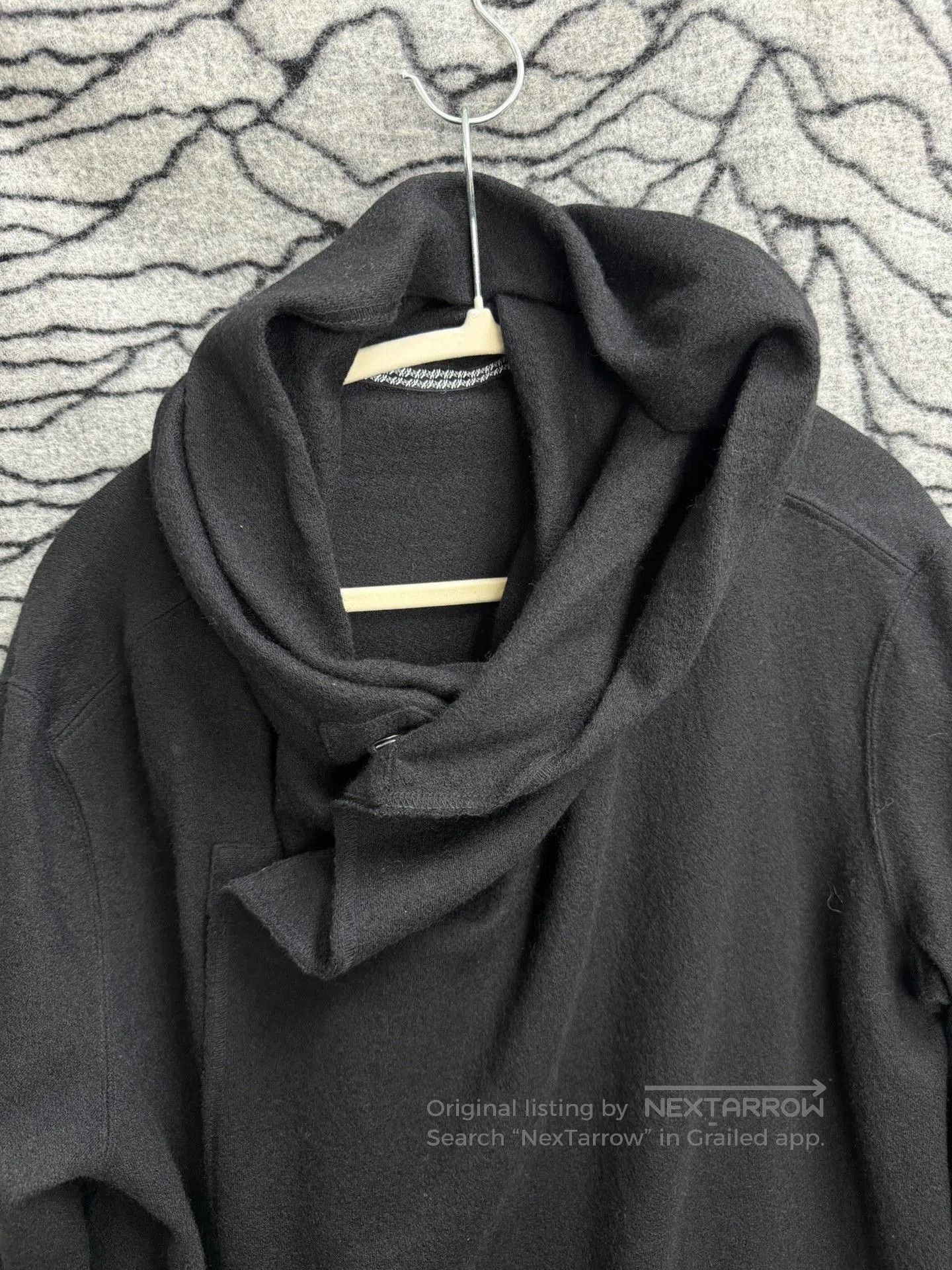 Yohji Yamamoto Yohji Yamamoto S'YTE Wool Scarf Collar Jacket. Size US M / EU 48-50 / 2 - 4 Thumbnail