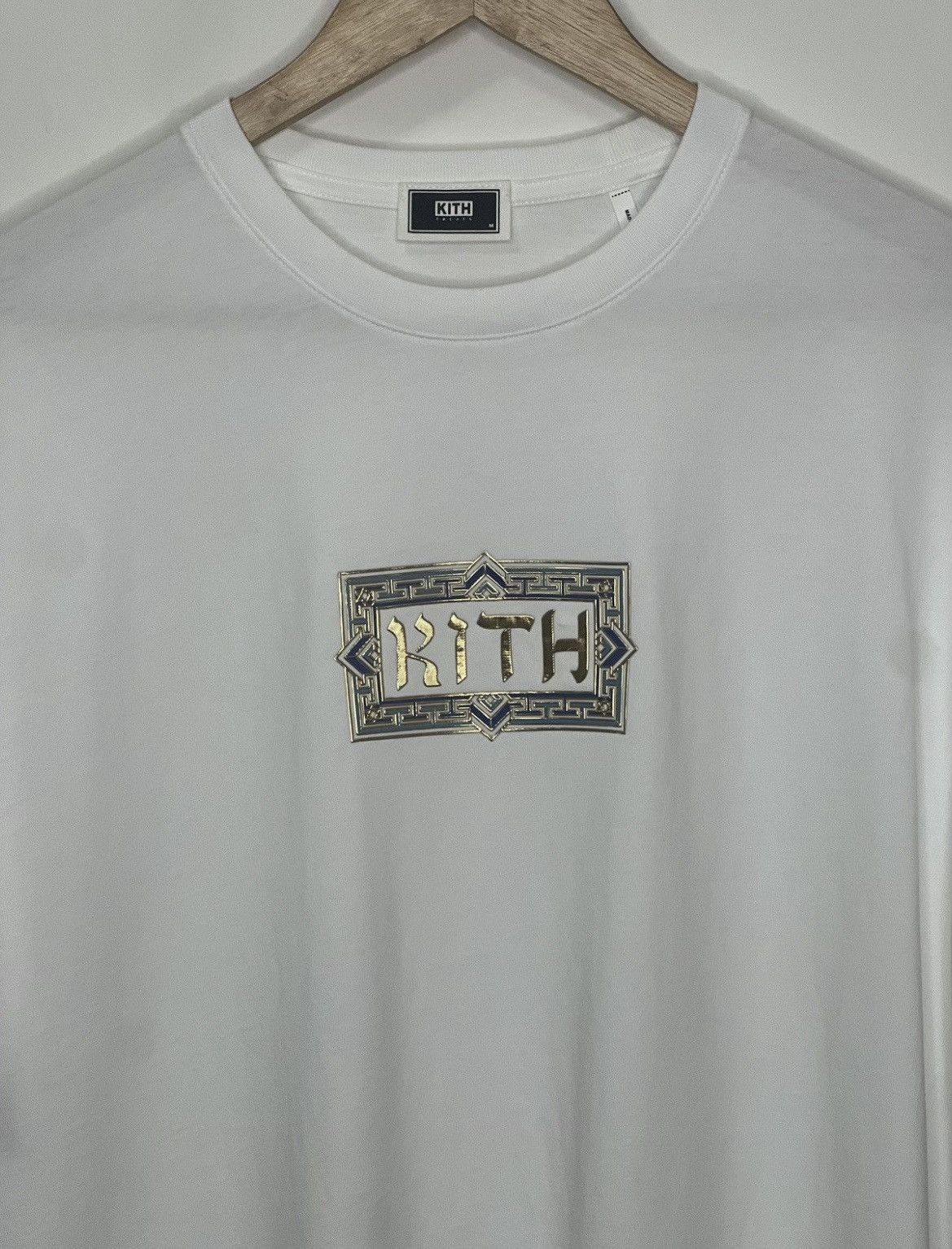 Kith × Vintage Kith Ornate Box Logo Tee Size US M / EU 48-50 / 2 - 2 Thumbnail