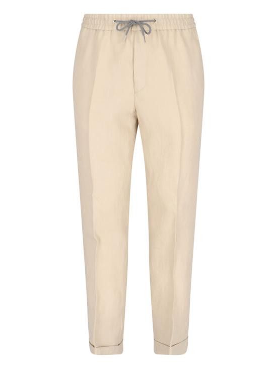 Paul Smith PAUL SMITH Men Straight Pants 921T M01427 07 Beige Size US 34 / EU 50 - 1 Thumbnail