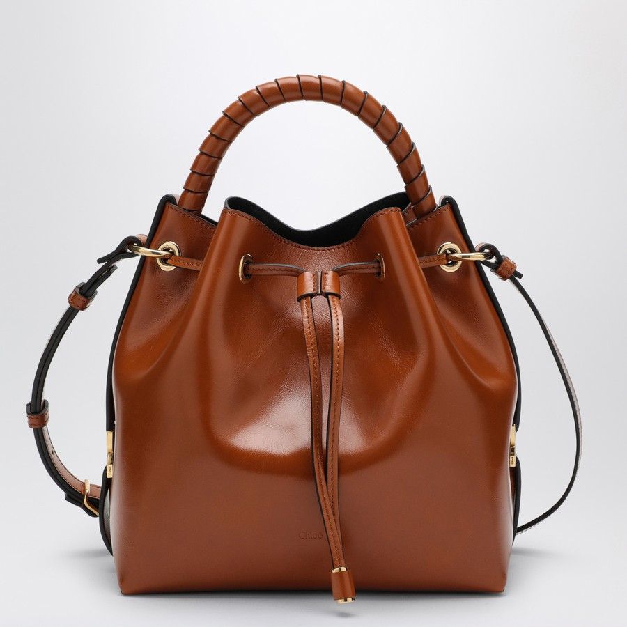 Chloe o1d2blof0824 Size : OS / Leather Bucket Bags in Brown Size ONE SIZE - 1 Thumbnail