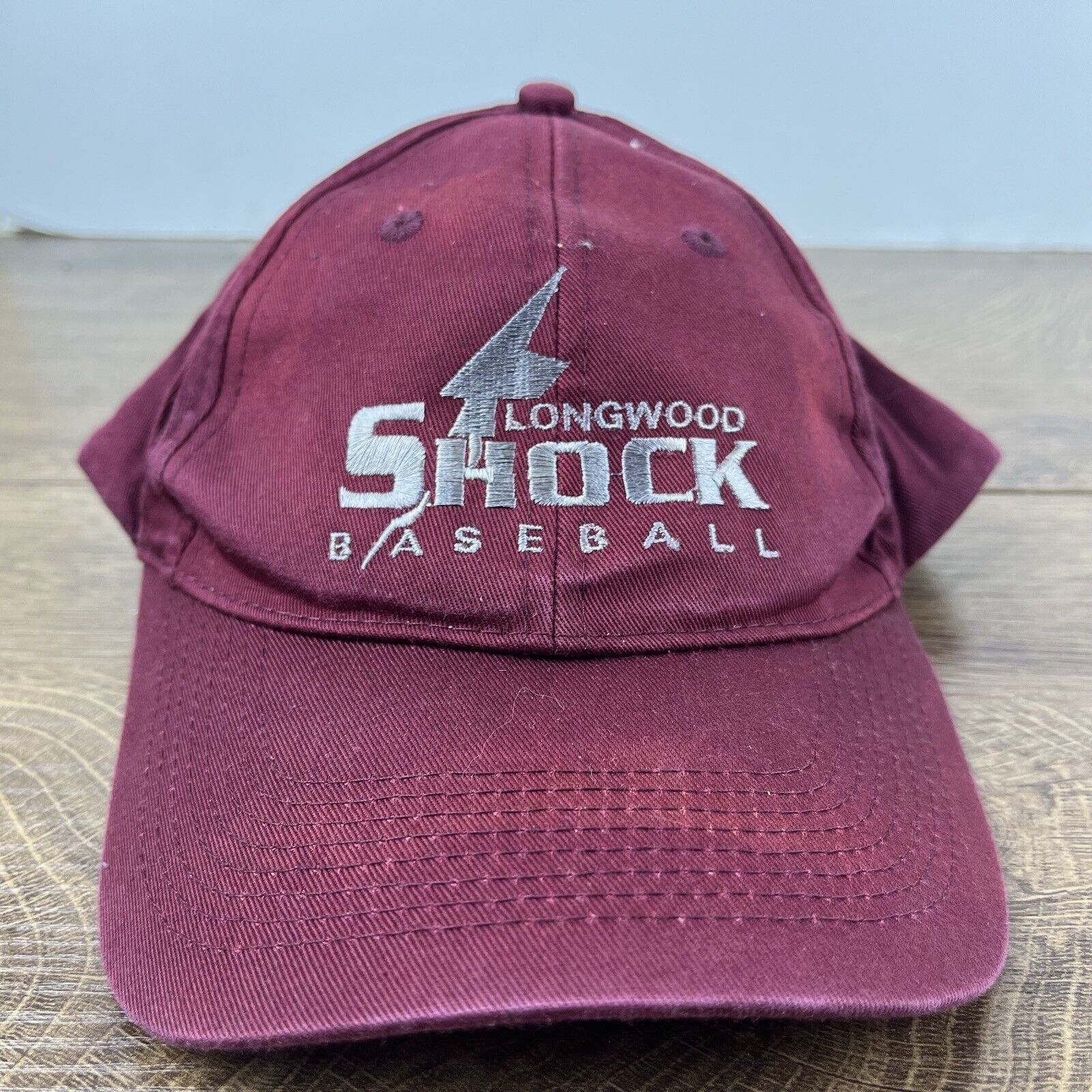 Other Longwood Shock Baseball Hat Red Hat Adjustable Hat Red Adult Size ONE SIZE - 4 Thumbnail