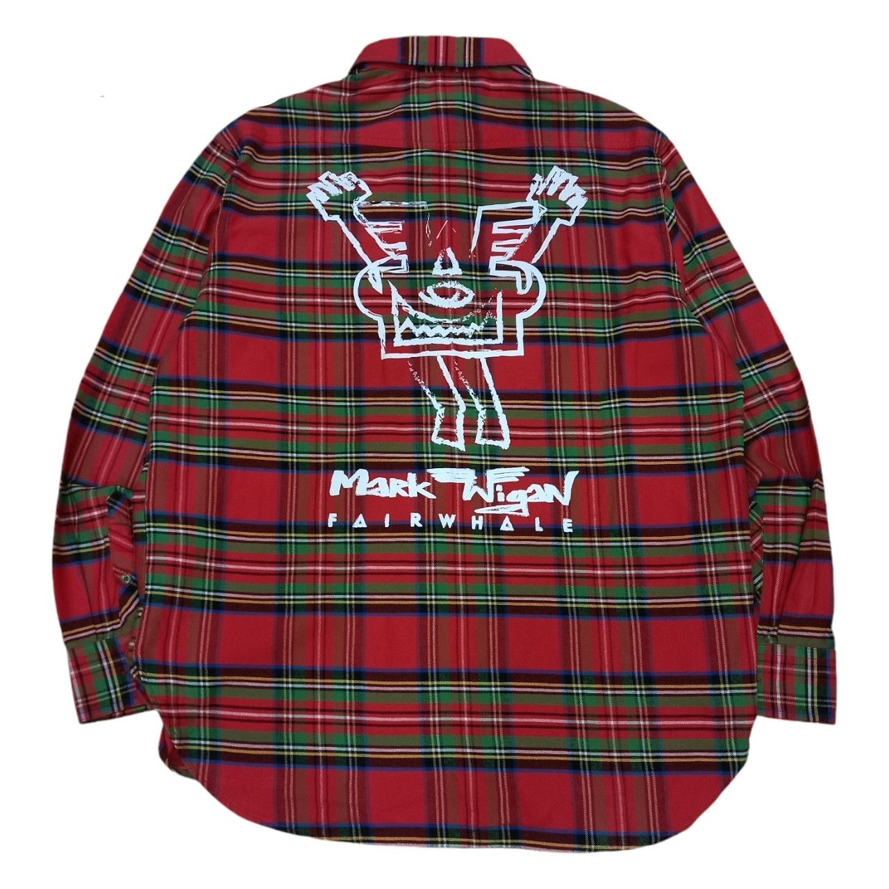 Designer × Japanese Brand Fairwhale x Mark Wigan Backhit Art Novacheck LS Size US XXL / EU 58 / 5 - 1 Thumbnail