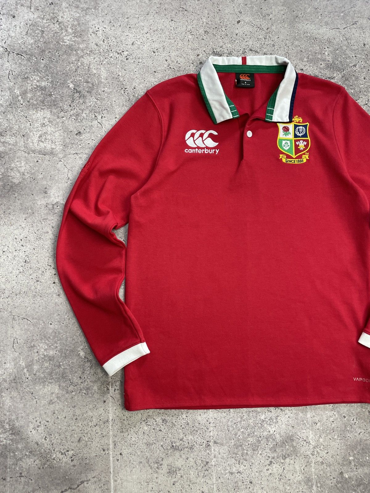 Vintage Vintage Nike Rugby South Africa 00s Striped Polo Size US S / EU 44-46 / 1 - 2 Thumbnail