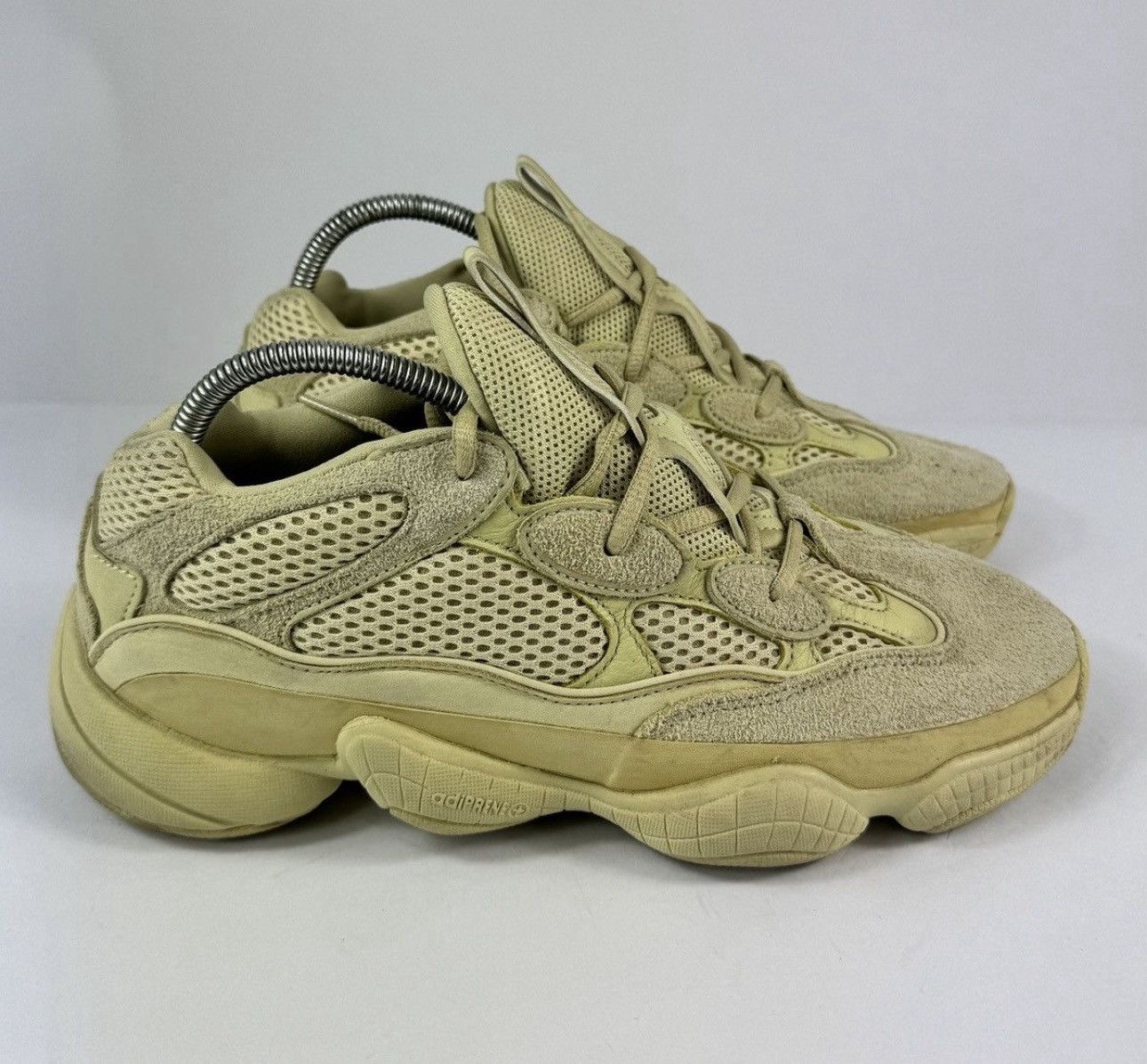 Yeezy ADIDAS YEEZY 500 SUPER MOON YELLOW SNEAKERS Size US 9 / EU 42 - 1 Thumbnail
