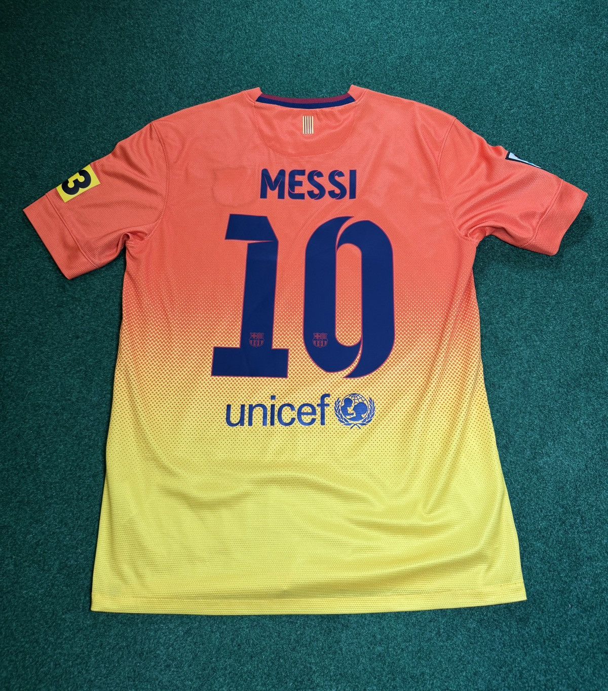 Nike Nike FC Barcelona Messi 12/13 Away Soccer Football Jersey