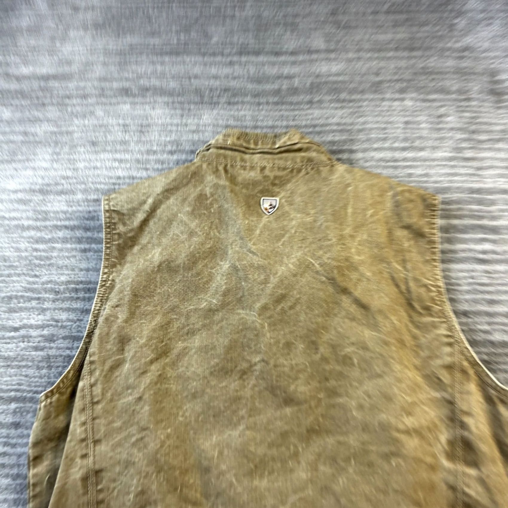 Vintage Kuhl Burr Vest Mens Small Vintage Patina Dye Fleece Lined Sleeveless Hiking Size US S / EU 44-46 / 1 - 5 Thumbnail