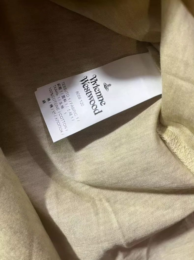 Vivienne Westwood Vivienne Westwood Light yellow short sleeves Size S / US 4 / IT 40 - 6 Thumbnail
