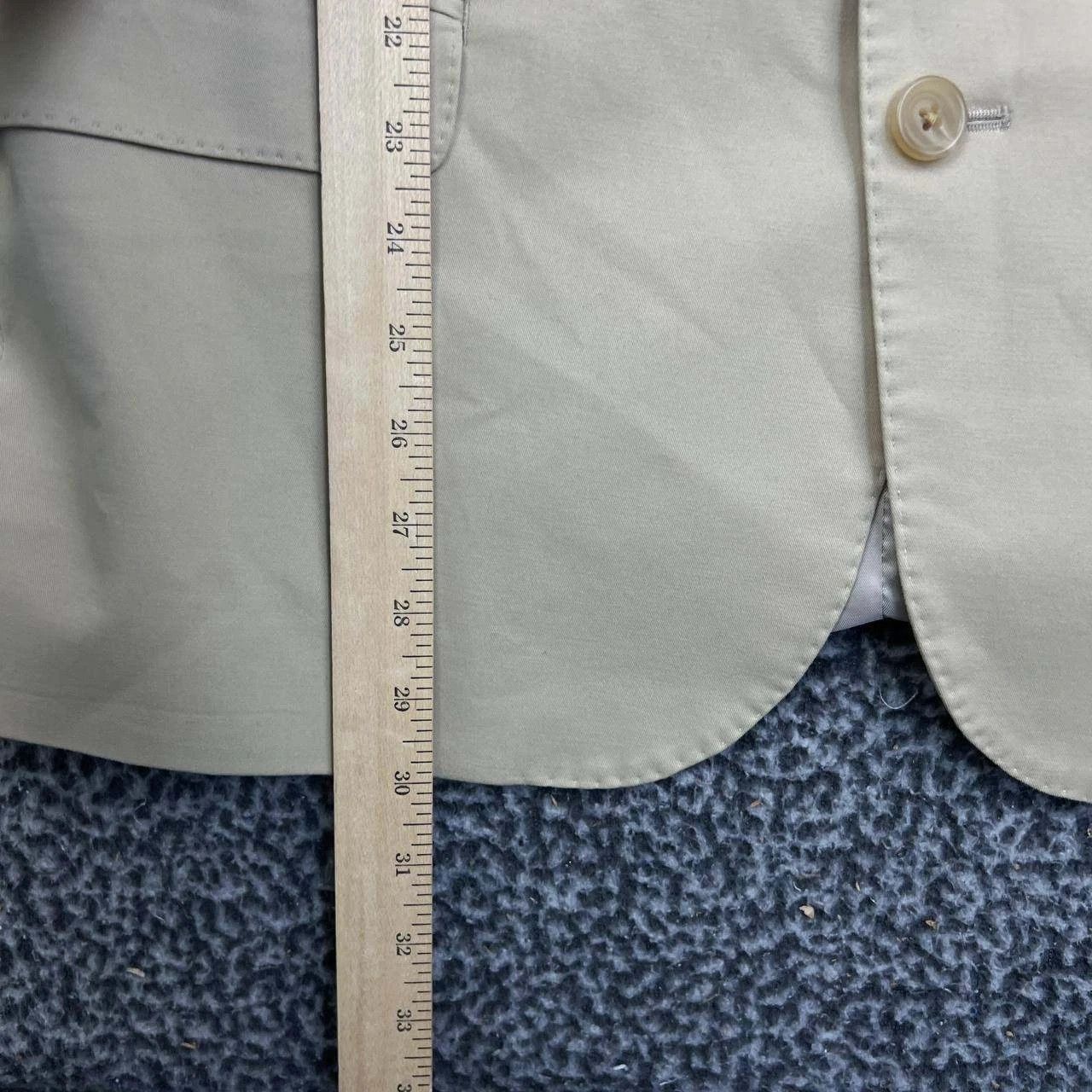 Lauren Ralph Lauren Lauren Ralph Lauren Blazer Men 46L Slim Fit 2 Button Cotton Size 46L - 6 Thumbnail