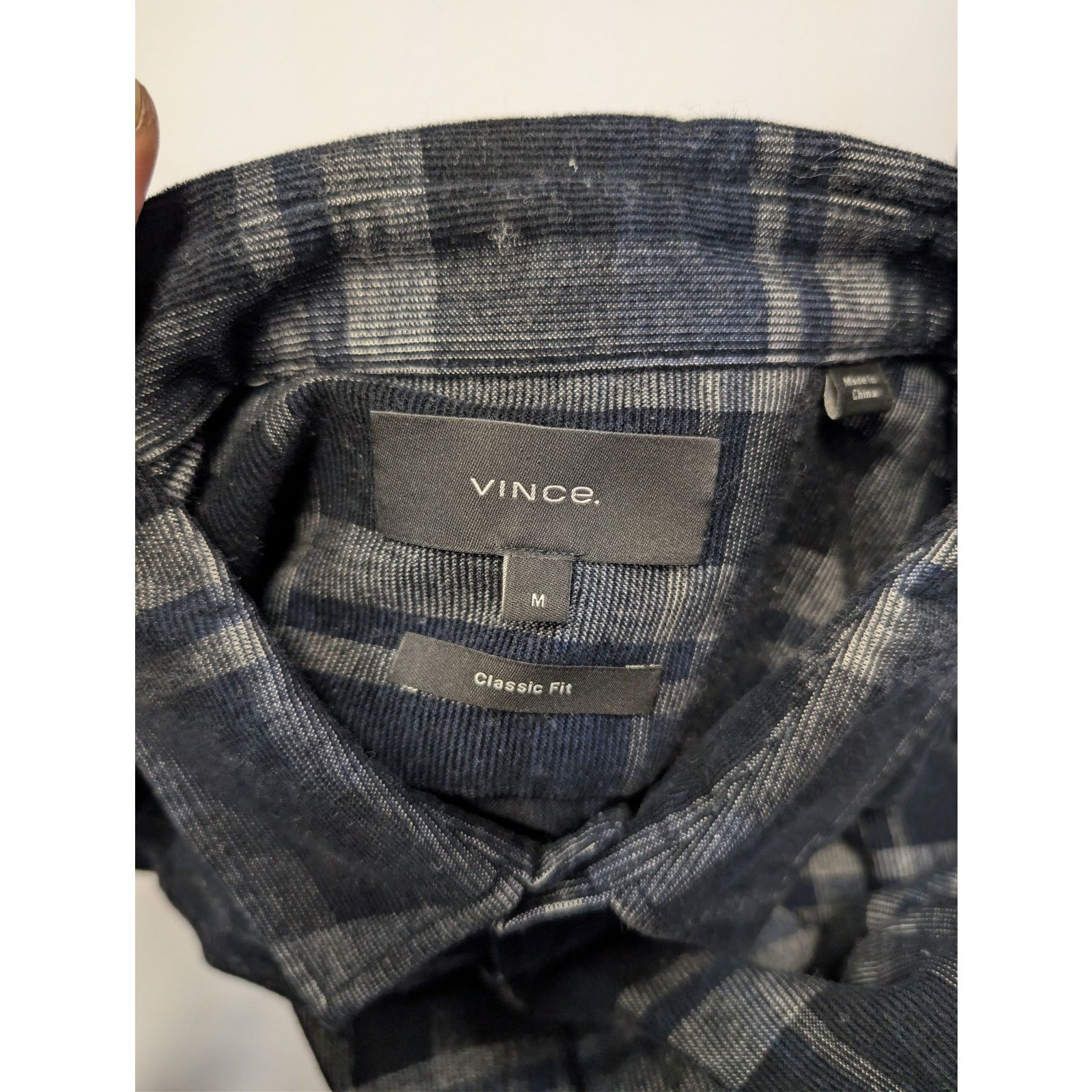 Vince o1rshd1 CC20 Classic Fit Button up Shirt in Multicolor Size US M / EU 48-50 / 2 - 18 Thumbnail