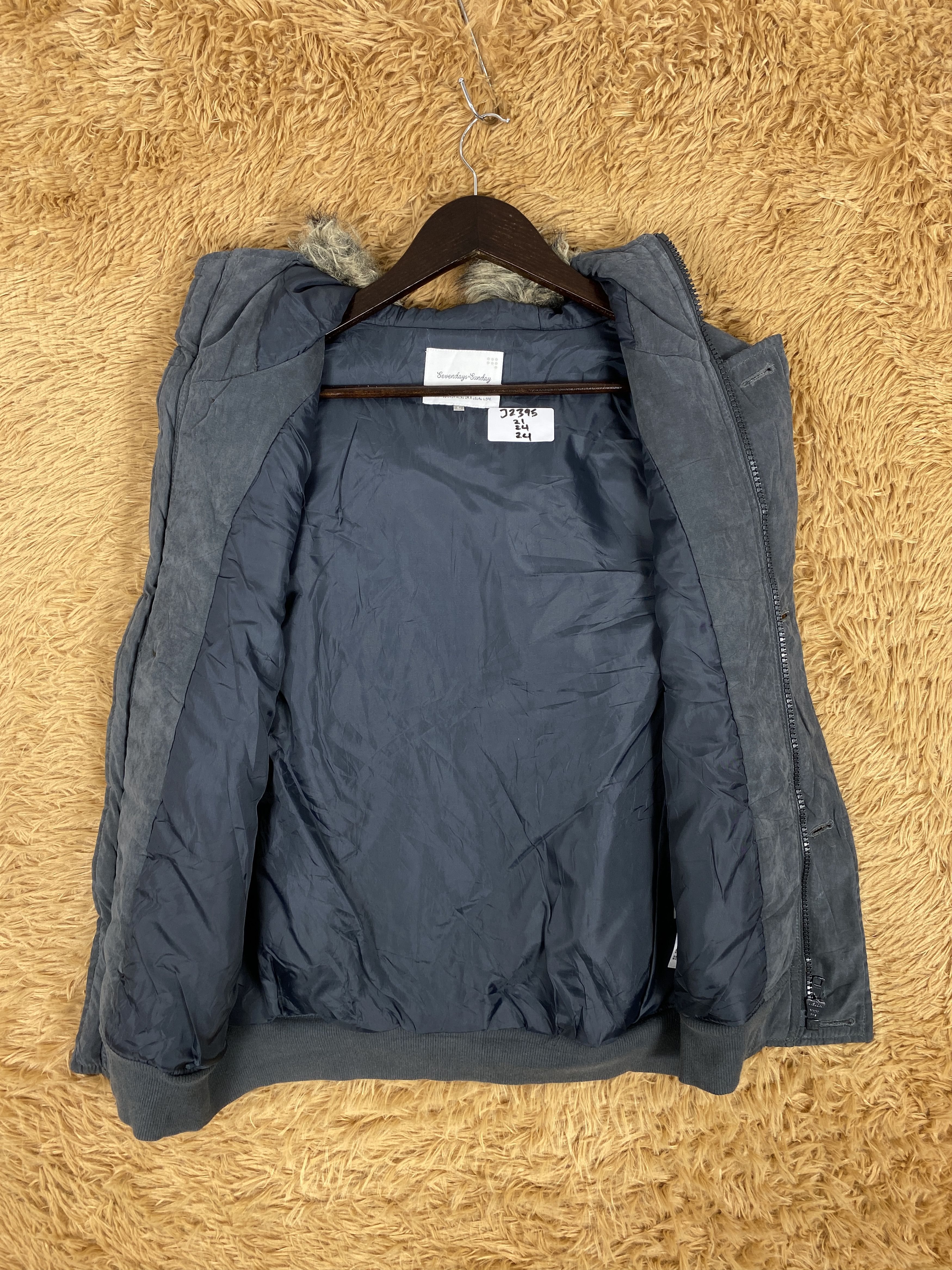 Japanese Brand Vintage Sevendays Sunday Hoodie Jacket J2395 Size US S / EU 44-46 / 1 - 6 Thumbnail