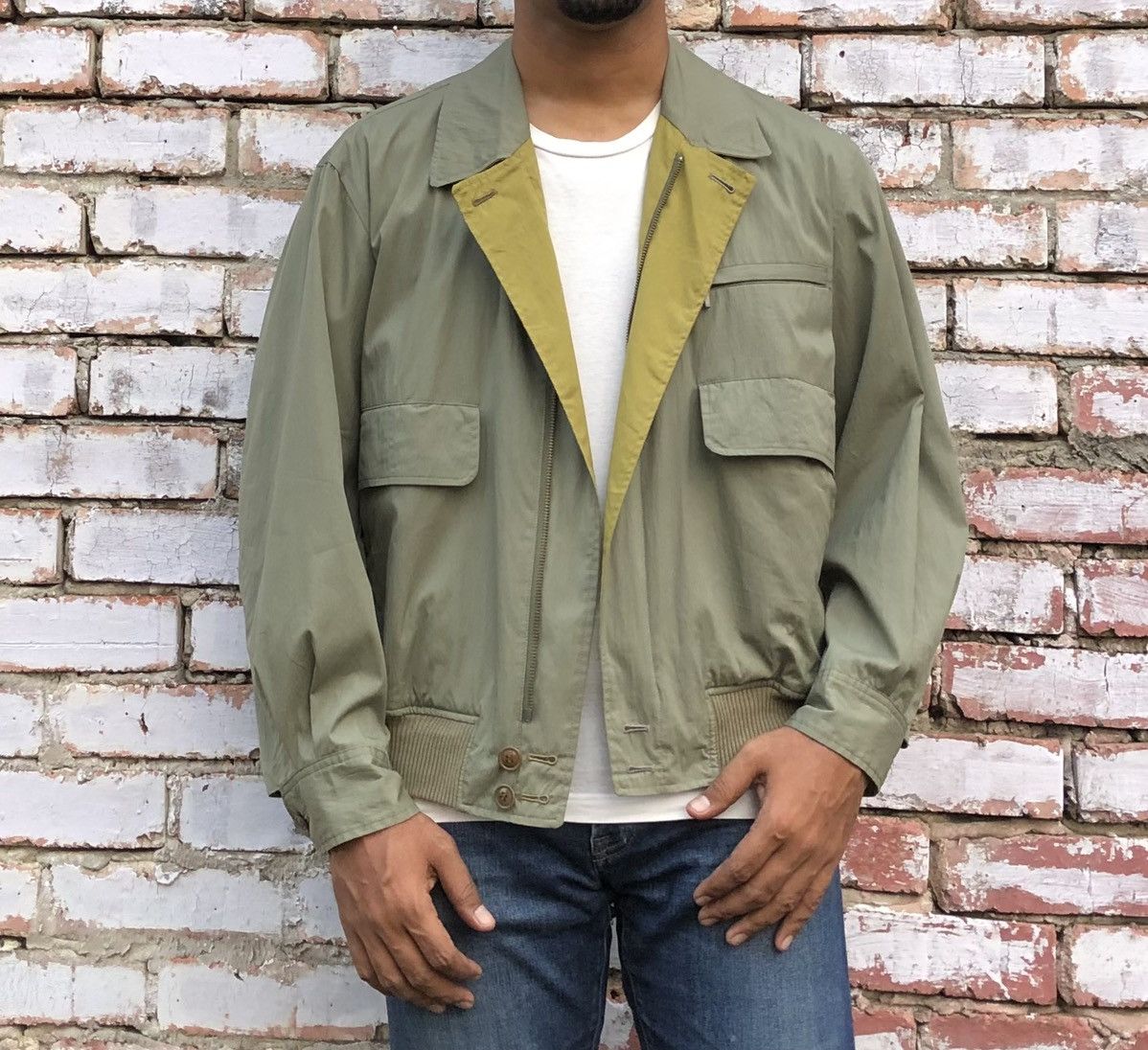 Christian Dior Monsieur Vintage Christian Dior Monsieur Reversible Bomber Jacket Size US S / EU 44-46 / 1 - 5 Thumbnail